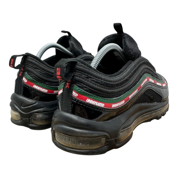 NIKE AIR MAX 97 OG UNDFTD Black Red Green Men's Size 9.5 AJ1986 001 Undefeated - Picture 4 of 16